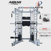 框式 深蹲架多功能杠铃卧推架方管综合机家用综合训练器健身器材