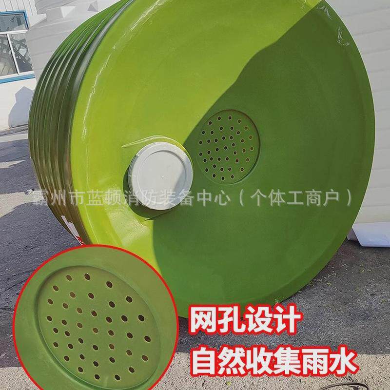 3吨森林消防水箱10t塑料储存罐水桶5t雨水收集水塔pe蓄抗老化