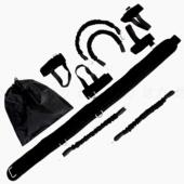 弹跳训练器拉力绳阻力带拳击套装 乳胶管健身腿部腰部训练器