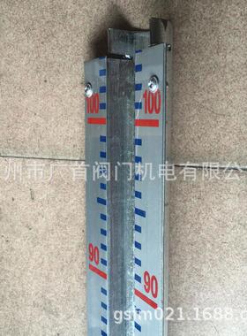 304不锈钢考克UG/HG5玻璃管液位计水箱水池锅炉液位计侧装