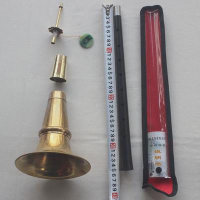 降a调唢呐专业演奏花鼓黑檀木乌木九孔锁呐a调级剧祁剧吹奏乐器