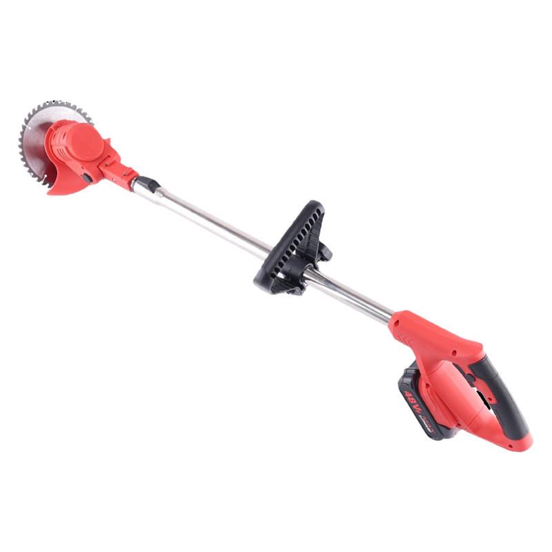 家用除草机电动割草机小型充电式草坪机农用多功能合金打草机开荒