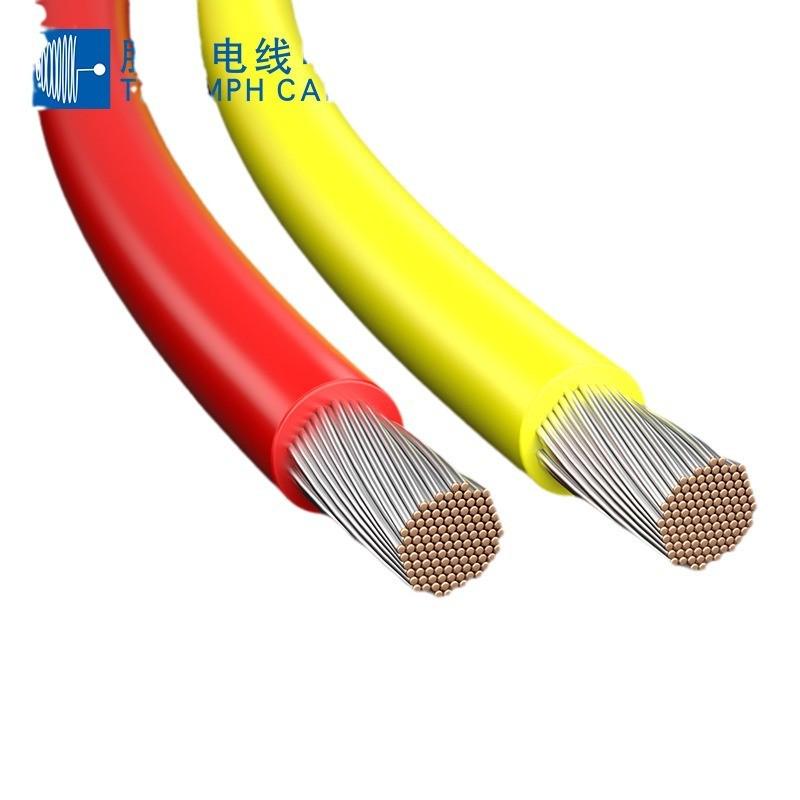 线牌新能源光伏汽车胜ul10269-4/0-26awg镀锡铜单芯线1000v高压线