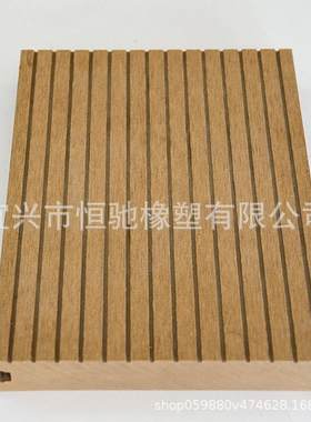 热销塑木实心地板146*22mm景观别墅装修厂家批发pe木塑材料户外地