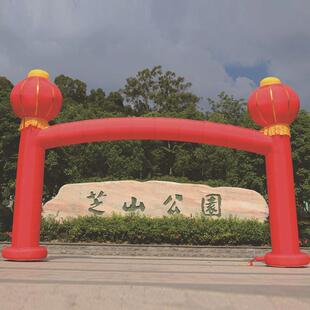 气柱拱门灯笼柱充气立柱气球柱子充气柱子开业庆典拱门立柱