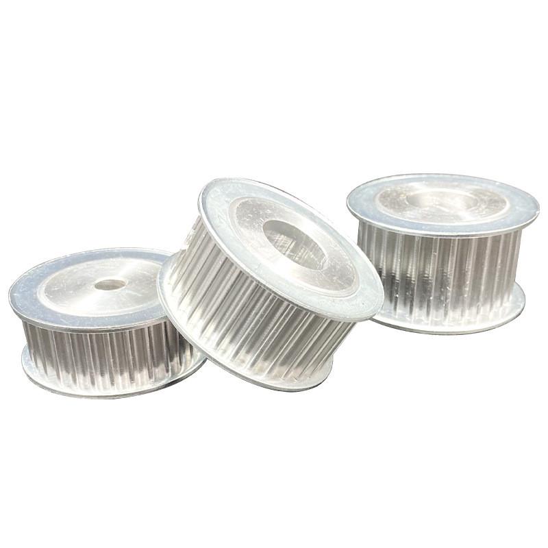 厂家销售铝制同步带轮40齿5m同步轮现货批发标准耐磨传动钢制