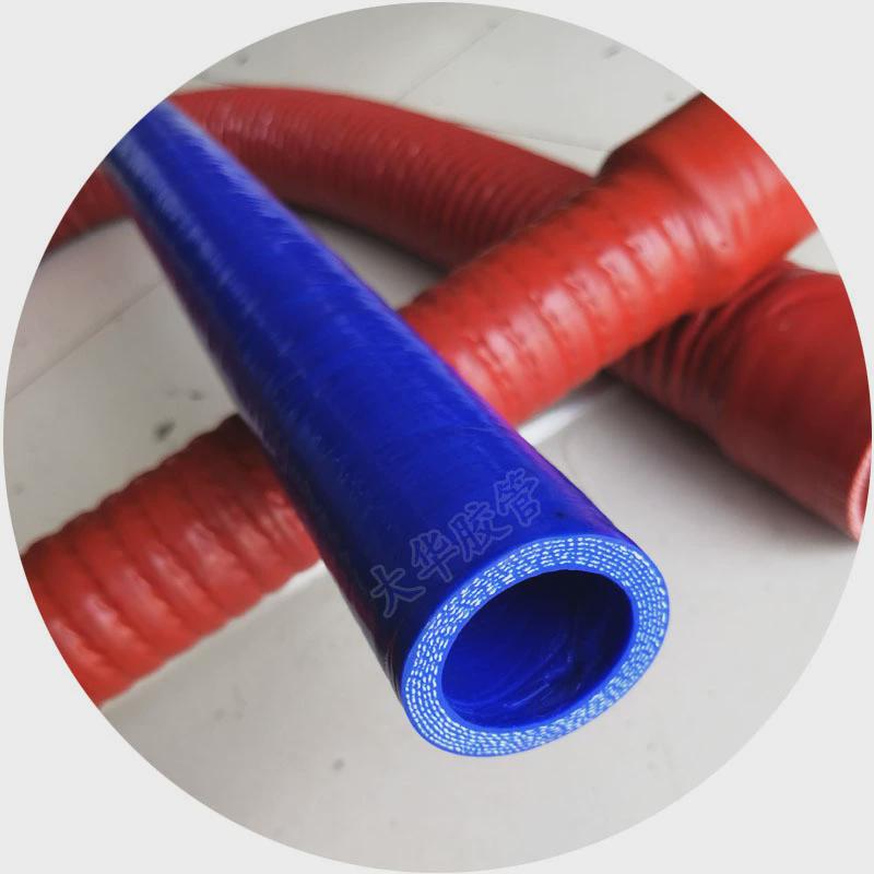 按需生产一件记订夹布钢丝变异硅胶管径径胶管