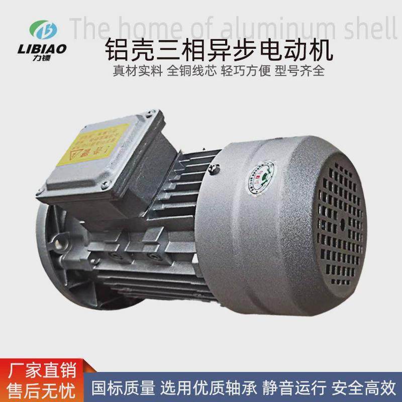 生产铝壳水泵ys电动机380v0.75/1.1/1.5/2.2/3kw全铜抛光机电机y2