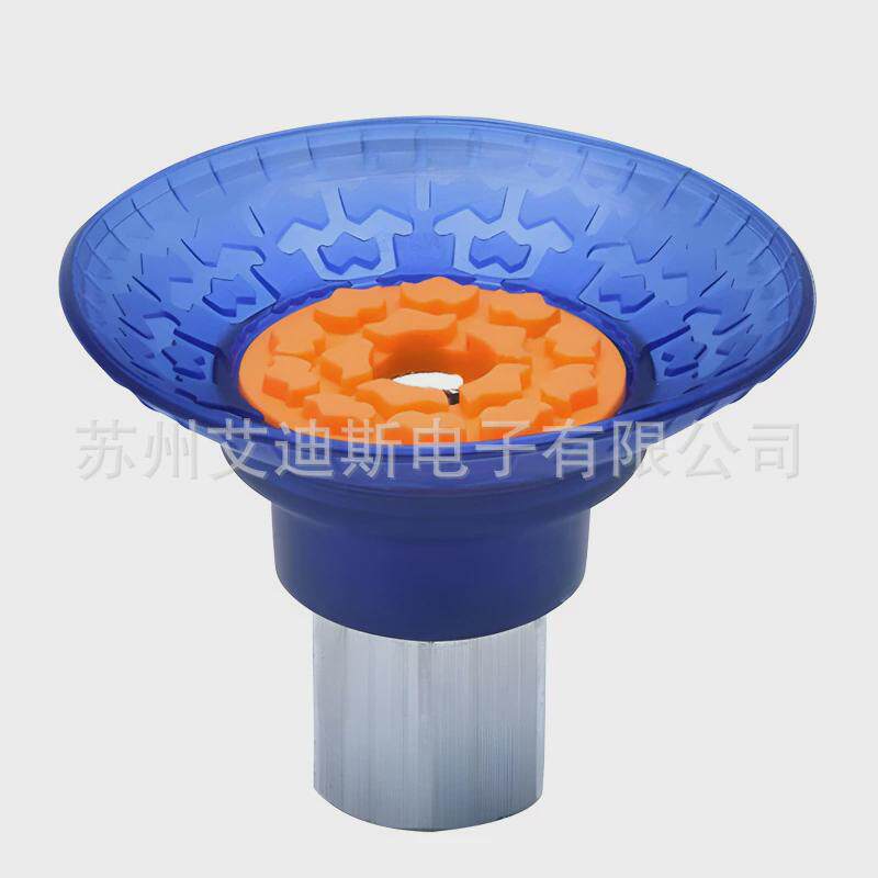工业刻花防滑专业吸附包装袋塑料袋pe袋pu材质真空吸盘蓝色