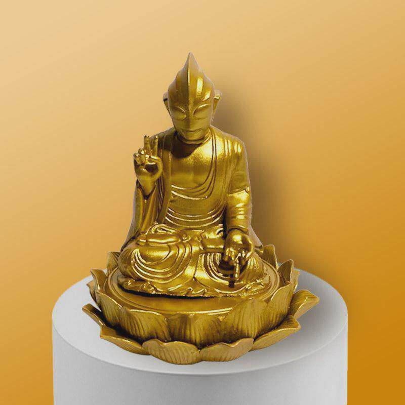 奥特曼佛像光之菩萨奥特曼观音像迪迦金身要永远相信光佛祖奥特曼