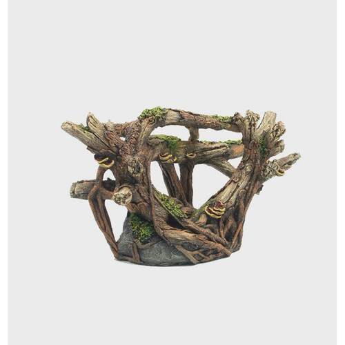 厂家批发水族箱鱼缸造景鱼缸装饰装饰品仿真灌木灌木鱼虾躲避屋