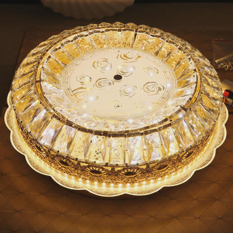 400mm水晶卧室灯过道灯ceilinglamp量走廊灯圆形大从优
