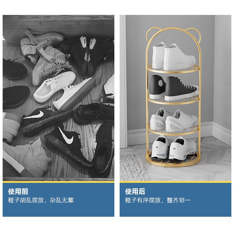 省空间鞋架简易门口家用多层收纳神器小型窄鞋架子结实耐用的鞋柜