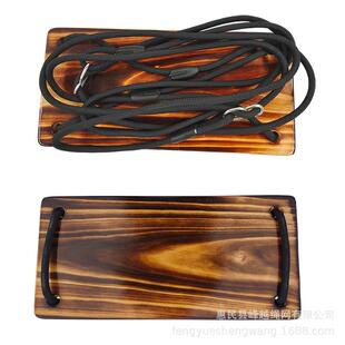 秋千室内户外庭院阳台实木民宿成人儿童单双人碳化卧室秋千板