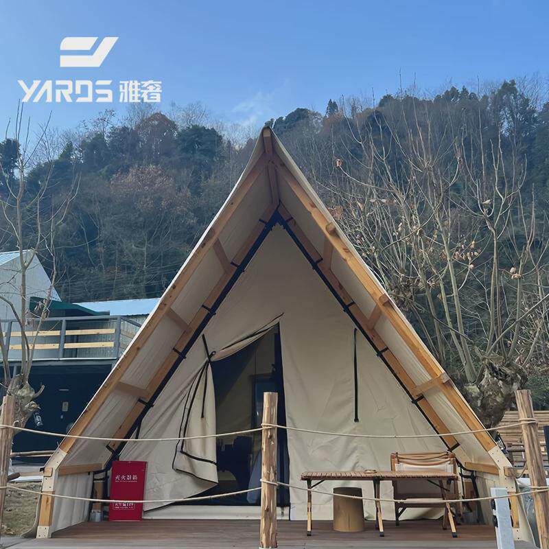 草原沙滩住宿帐篷野奢帐篷度假村露营住宿游牧轻奢民宿帐篷