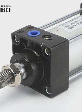 亚德客标准sc型气缸sc80x25x50x75x100x125x150x200x250x300气动