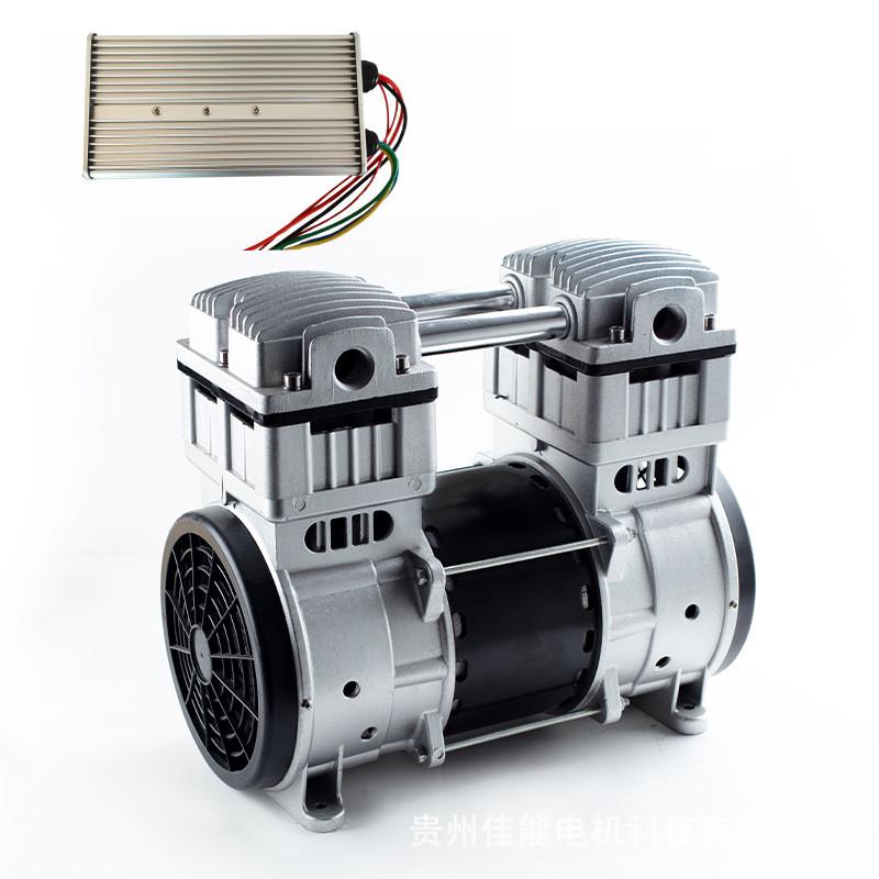科技穗錦24v48v1500w車載直流壓縮機空壓機靜音小型氣泵空壓機