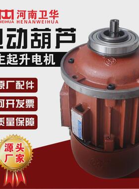 河南起cd2t电动葫芦主卫华升电机zd31-43kw电动葫芦电动机