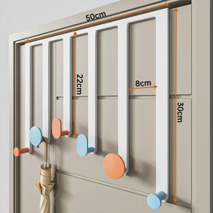 61k3门后挂钩免打孔门上挂衣架门上挂衣钩门背后的挂钩挂架卧室浴