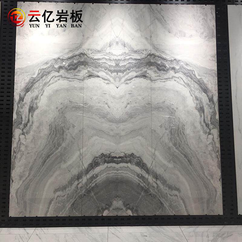 云亿岩板800*2600中式亮光连纹通体岩板纹路瓷砖电视背景墙厂家