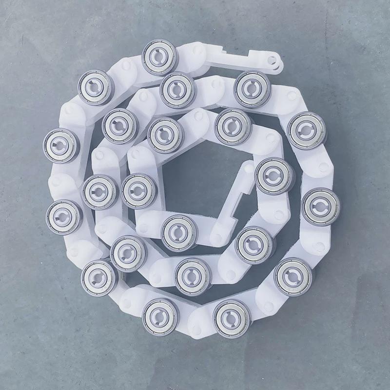 通力回转链电梯配件新款扶梯人行道回转链17节22节24节滑轮群组