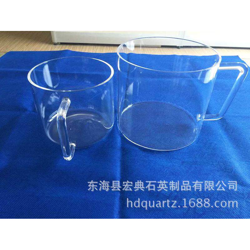 超大石英石英400-5000ml带把手石英烧杯烧杯烧瓶实验仪器器皿