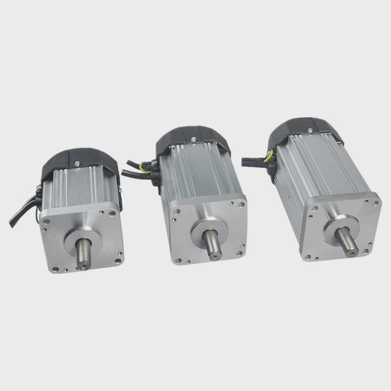 220v2000w5千转80型带风叶直流电动机无极无刷电机调速高转速