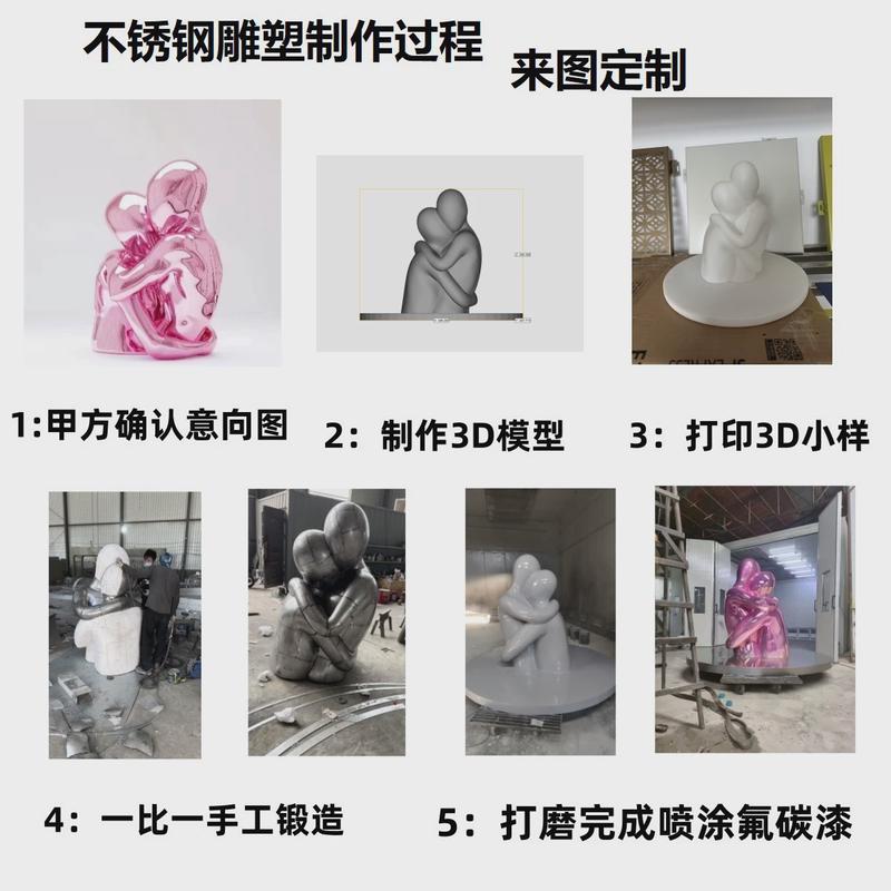 厂家直销耐候钢锈板景观墙雕塑小品做锈摆件室外灯箱创意装饰摆件
