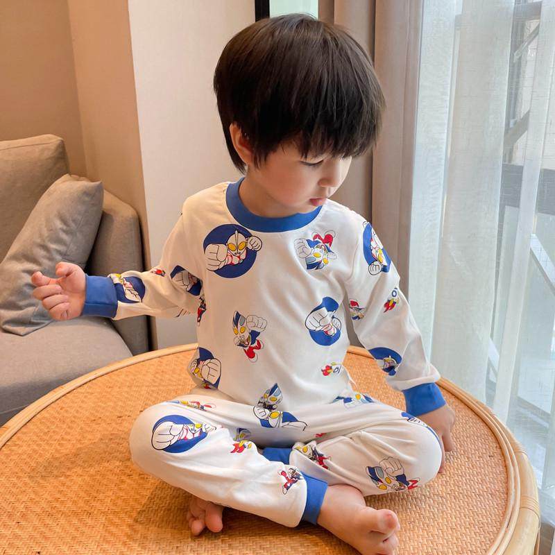 儿童睡衣春秋冬纯棉男童宝宝全棉保暖内衣秋衣秋裤家居服套装,童装/婴儿装/亲子装,家居服套装,淘宝优惠券,粉丝福利购,淘宝优惠卷