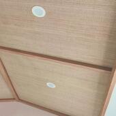 修家具装 酒店民宿榻榻米汗蒸房茶馆餐饮吊顶墙面装 饰 竹编帘 日式