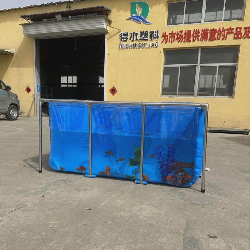 定制不锈钢透明pvc水池折叠式蓄水池帆布鱼池养鱼池加厚支架,文具电教/文化用品/商务用品,其它印刷制品,淘宝优惠券,粉丝福利购,淘宝优惠卷