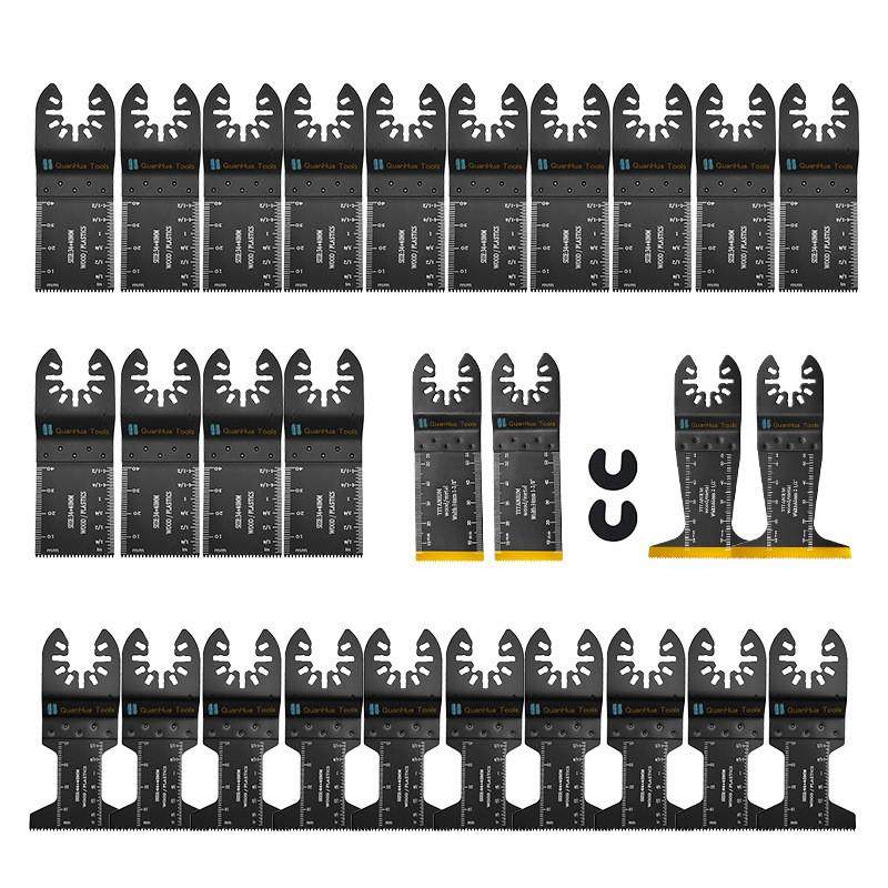30pc混合万用宝锯片套装万用宝摆动锯片工具附件