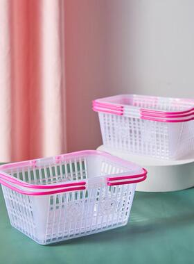 gy1-12白色新料草莓樱桃杨梅蔬菜塑料厂家直销水果采摘篮长方形包