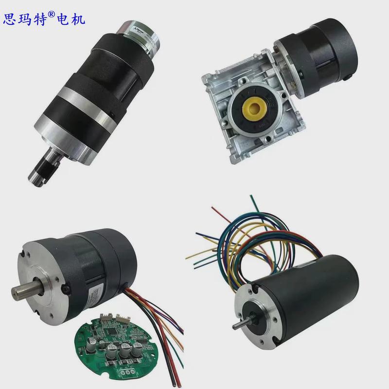 电动园林工具割草无农业机械用大力矩机器人刷直流电机24v48v