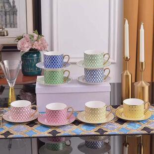 欧式娥皇系列骨瓷马克杯情侣对杯水杯茶杯陶瓷杯牛奶杯咖啡杯礼物