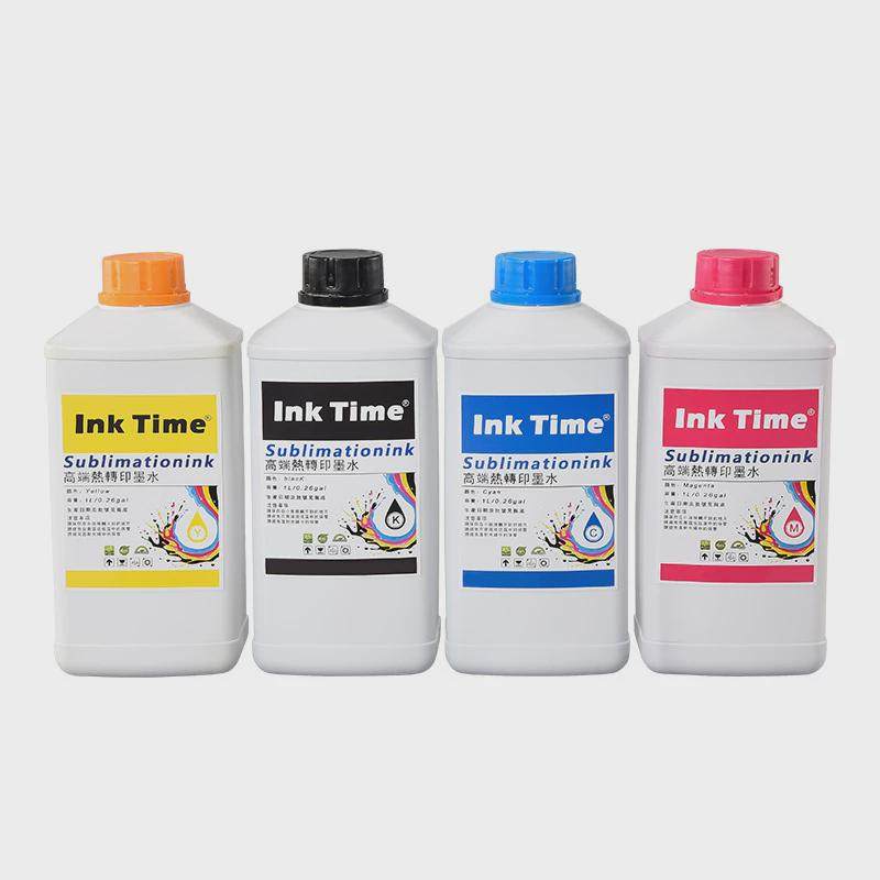 inktime热升华转印专用数码印花机数码转移花纸墨水高浓度墨水