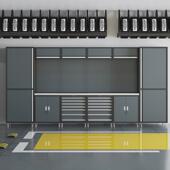 组合工作站汽修4s店模块工具柜车间工具车台抽屉式 多功能维修推车