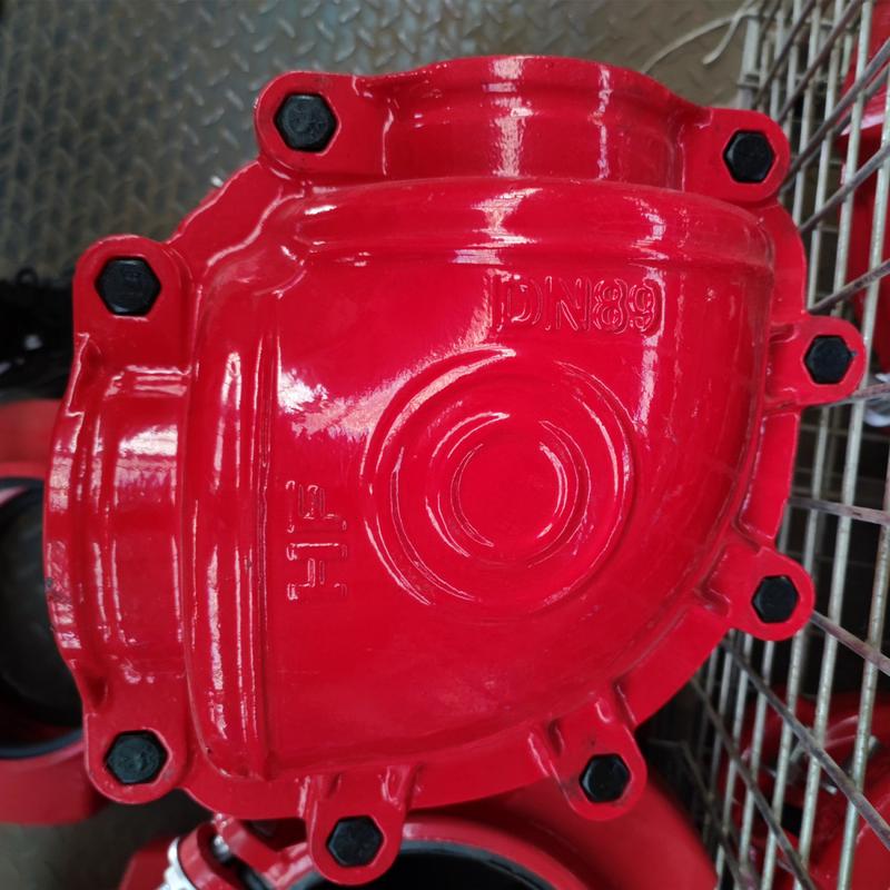 消防管dn100-114卡箍堵漏器消防弯头堵漏器镀锌管dn150-165沟槽补