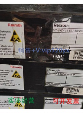 现货供应德国力士乐Rexroth放大版VT-VRPA1-537-10/V0/PV08114050