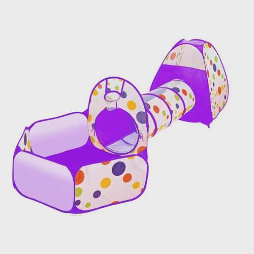 儿童帐篷三合一游戏屋折叠室内外爬行隧道可投篮海洋球池游戏屋