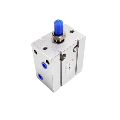 批发smc型气缸cdu32*30/40/50自由安装气缸铝合金多位置方形气缸