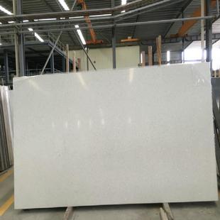 零硅纯白石英石板材大板批发台面台面人造石材工装厨房厨房橱柜
