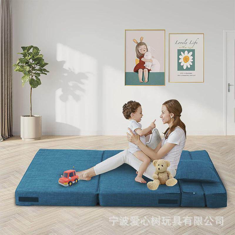 跨境定制沙发床折叠床垫家用办公室户外帐篷垫子高密度海绵榻榻米