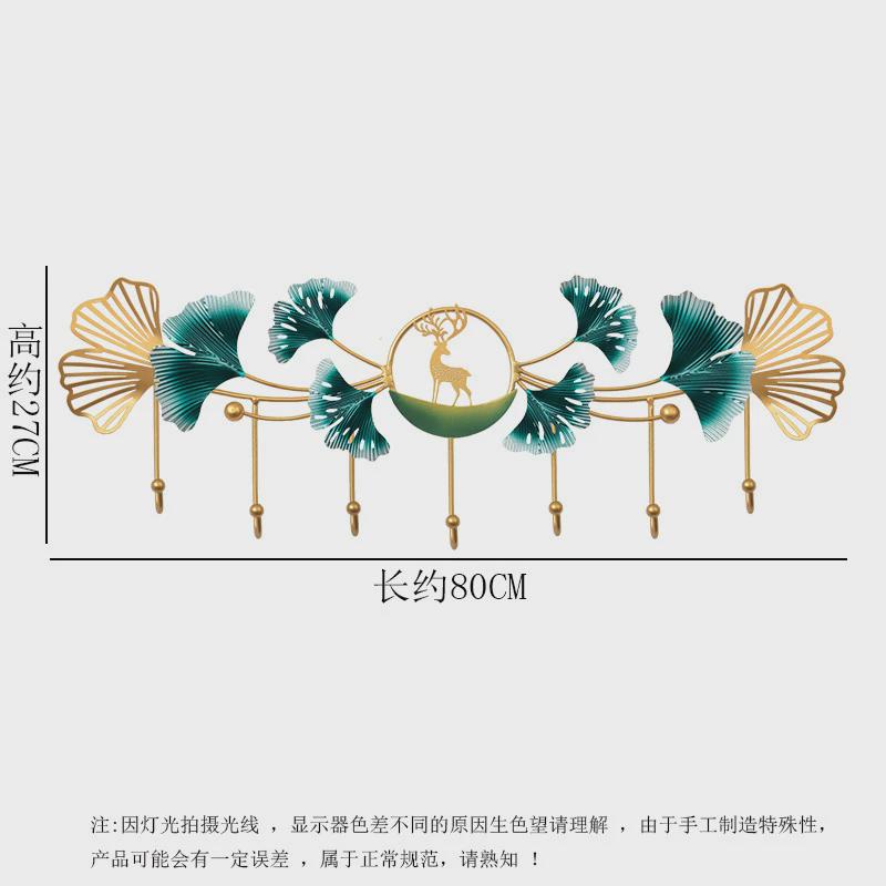 创意衣帽挂钩墙面装饰金属挂衣架玄关挂挂衣钩墙上装饰简约衣服架