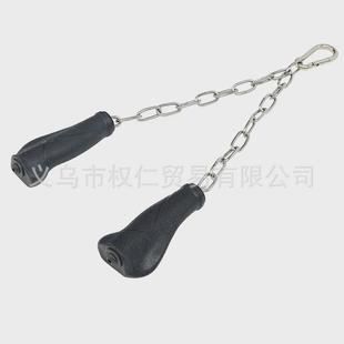 链条肱三头训练把手练臂肌下拉训练肱三头肌高位训练器手臂训练