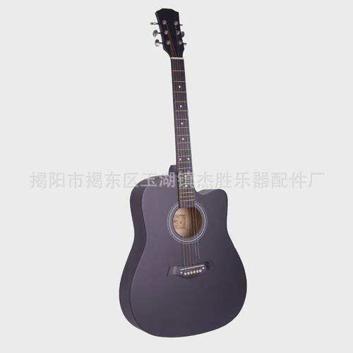 全椴木乐器吉他练习琴原木色民谣41寸初学者新手面单