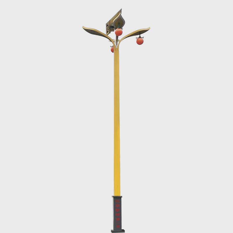 太阳能户外感应灯8-14米庭院灯新农村风光灯带中式复古景观灯路灯