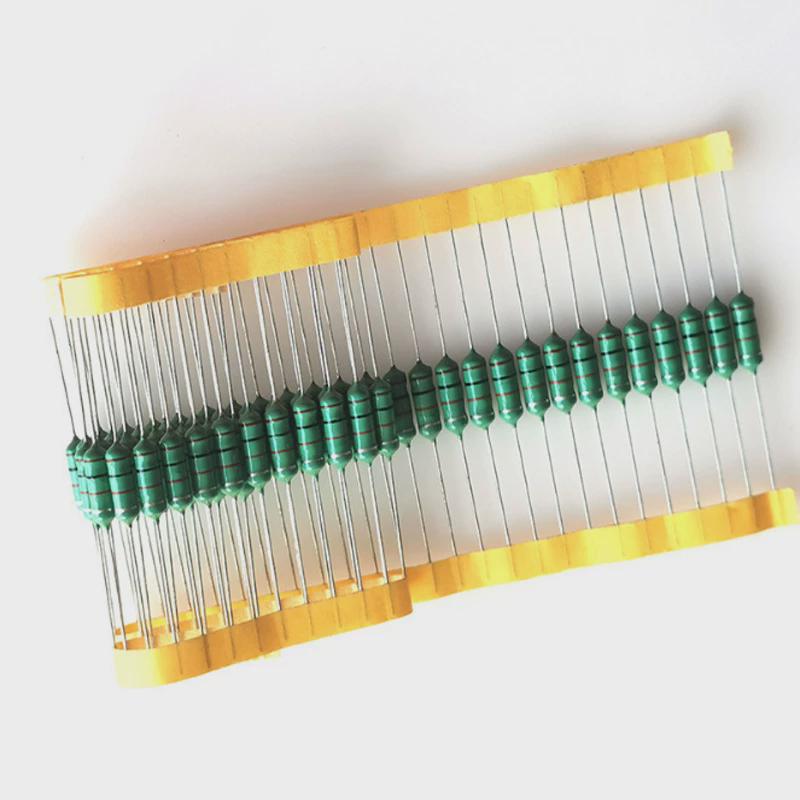 al0510码插色环电感471k/821k/102k/222k/472k/103k1w色直电感