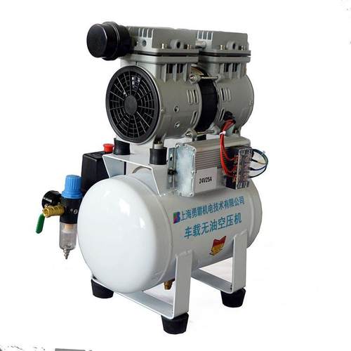 热销【中国区联保】上海勇无静音霸油直流空压机yb-w118/48v