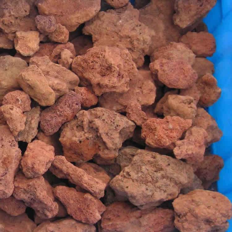 热销多孔火山石火山石滤料水处理火山石大块造景专用园林火山石